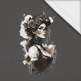 STEAMPUNK WOMEN - Paneel (60cm x 50cm) SINGLE JERSEY ITY