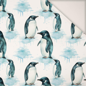 ARCTIC PENGUIN - PERKAL Baumwollwebware