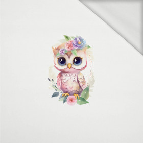 BABY OWL - Panel (75cm x 80cm) Sommersweat