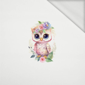 BABY OWL - Panel (75cm x 80cm) Sommersweat