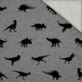 DINO SCHWARZ  / eco melange - Sommersweat