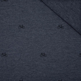 FAHRRÄDER (MINIMAL) / jeans - looped knit fabric