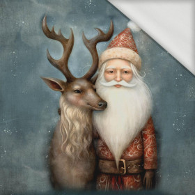 VINTAGE SANTA CLAUS - Paneel (60cm x 50cm) Sommersweat