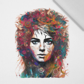 ABSTRACT GIRL ms. 1 - Paneel (75cm x 80cm)  Baumwoll Webware