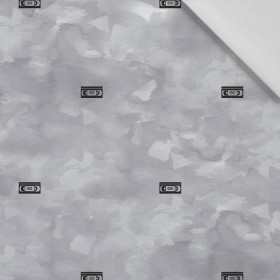 VHS (minimal) / CAMOUFLAGE m. 2 (grau) - Baumwoll Webware