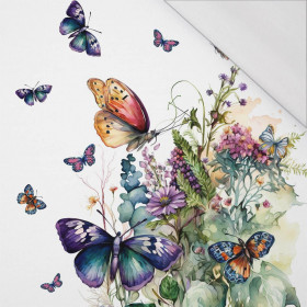 BEAUTIFUL BUTTERFLY MS. 3 - Panel (75cm x 80cm) SINGLE JERSEY PANEL