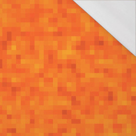 PIXEL MS.2 / orange - bio single jerset mit Elastan Sommersweat