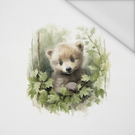 WATERCOLOR LITTLE BEAR - Paneel (60cm x 50cm) Wasserabweisende Webware