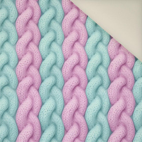IMITATION PASTEL SWEATER M. 4- Polster- Velours