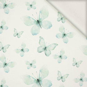 SCHMETTERLINGE M. 2 (AQUARELL-SCHMETTERLINGE) - Viskose Webware