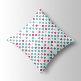 GLITZER DOTS  Ms. 2- Polster- Velours