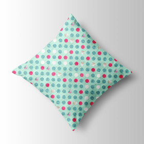 GLITZER DOTS  Ms. 3- Polster- Velours