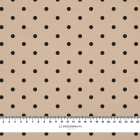 SCHWARZE PUNKTE / beige - Sommersweat