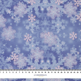 SCHNEEFLOCKEN (Very Peri) - Baumwoll Webware