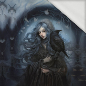 GOTHIC GIRL M. 2 - Paneel (60cm x 50cm) - Sommerswea tmit Elastan ITY