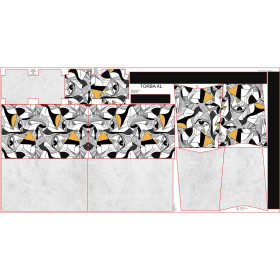 XL Tasche mit Utensilientasche 2 in 1 -  EYES WZ.3 - Nähset