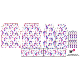 Carmenausschnitt Bluse (VIKI) - FAIRY WORLD wz.5 (UNICORN) - Nähset 