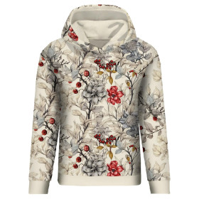 CLASSIC DAMEN HOODIE (POLA) - FLOWERS M.16 - Nähset