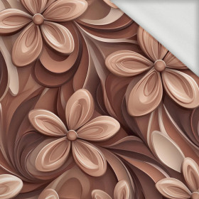FLOWERS WZ.4/ Mocha Mousse  - Sommersweat