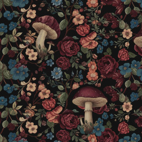 FLOWERS wz.60 (AUBERGINE )