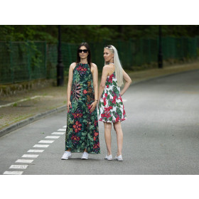 KLEID "DALIA" MAXI - WILD JUNGLE ms. 1 - Nähset 