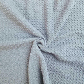 3D-Strickwaren – Baumwoll-Jacquard/ D-189 BLAU