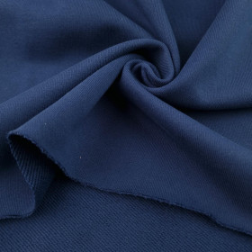 Diagonal-French Terry / HEAVY 450g - DUNKELBLAU (M-30)