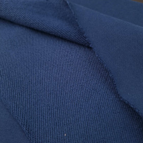 Diagonal-French Terry / HEAVY 450g - DUNKELBLAU (M-30)