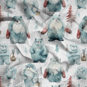 HAPPY YETI M. 1 - Baumwoll Musselin