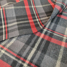 Baumwollflanell Premium - Buffalo-Karo