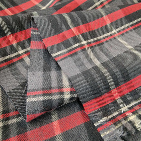 Baumwollflanell Premium - Buffalo-Karo