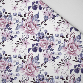 HAGEBUTENBLÜTE MS. 1 (BLÜHENDE WIESE) (Very Peri) - Bamboo fabric 170g