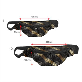 HÜFTTASCHE - LEATHER PATTERN WZ.3 / Größe nach Wahl