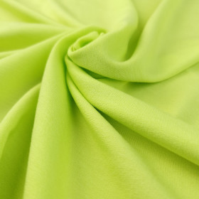 Viskose-Sommersweat - LIME NEON D-30