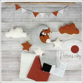 DIY KIT GIRLANDA - Fuchs + Papiermuster