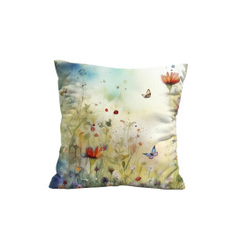 KISSEN 45x45 - MAGIC MEADOW MS. 1 - Wasserabweisende Webware - Nähset