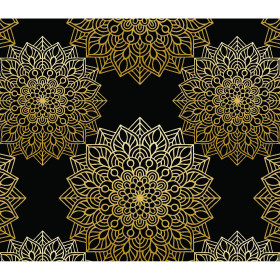 MANDALA m. 5 / schwarz - Kleid-Panel