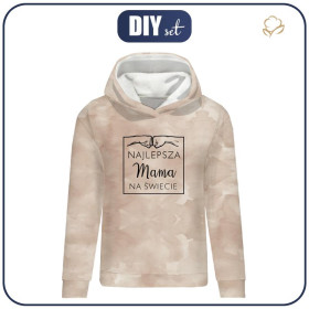 CLASSIC DAMEN HOODIE (POLA) - MAMA / CAMOUFLAGE m. 2 (beige) - Sommersweat