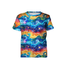 NEON ABSTRACT WZ.1 - Wintersweat angeraut mit Elastan ITY