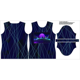DAMEN T-SHIRT - NEON GALAXY MS.12 - Nähset
