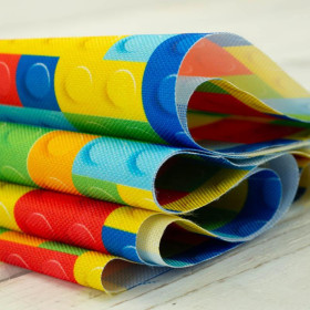 50cm BAUSTEINE - Wasserabweisende Webware