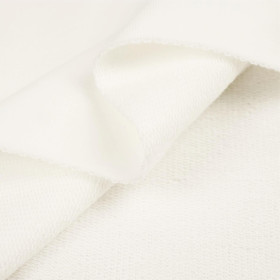 Dicker Sommersweat 290g - Cloud Dancer/ ECRU (D-02) 