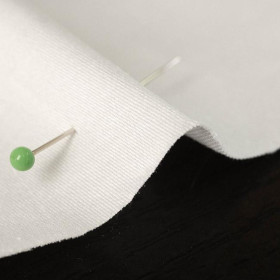 60CM SCHMETTERLINGE (GLITTER SCHMETTERLINGE) / weiß - Baumwolle Satin 190g