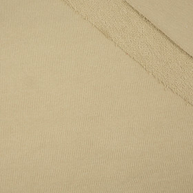 100cm Beige - Dicker Sommersweat 290g