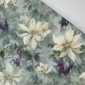 PASTEL FLOWERS WZ.4 - leichte Maschenware angeraut