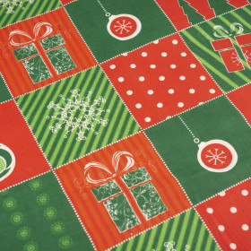 WEIHNACHTSKAROT - Baumwoll Webware