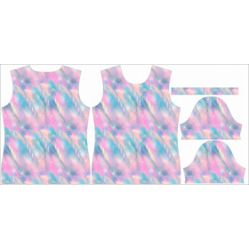 DAMEN T-SHIRT - REGENBOGEN-OZEAN Ms. 3 - Single Jersey