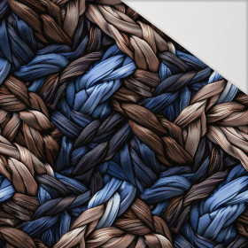 RATTAN 2/ Mocha Mousse  - Hydrophober angerauter Wintersweat