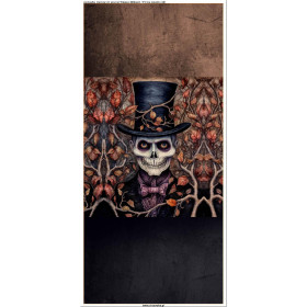 KISSEN 45x45 - SKELETON - Velours - Nähset