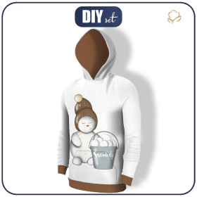 HERREN HOODIE (COLORADO) - SCHNEEMANN (WINTER IN DER STADT) - Nähset 